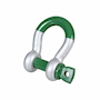G-5261 Green Pin Super Shackles Product Render 1